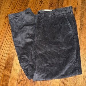GAP Men's Charcoal Corduroy Pants